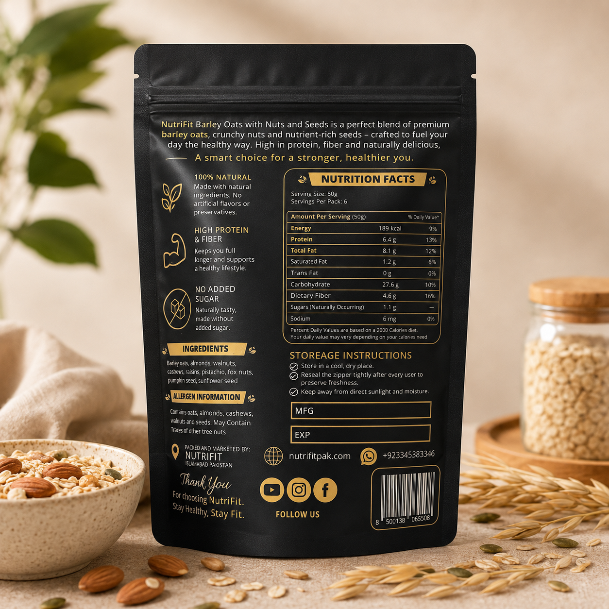 Oats with Nuts